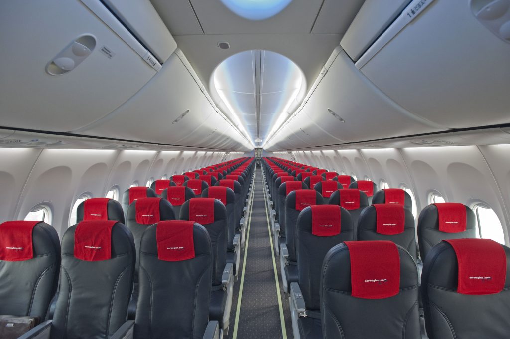 norwegian-flight-interior